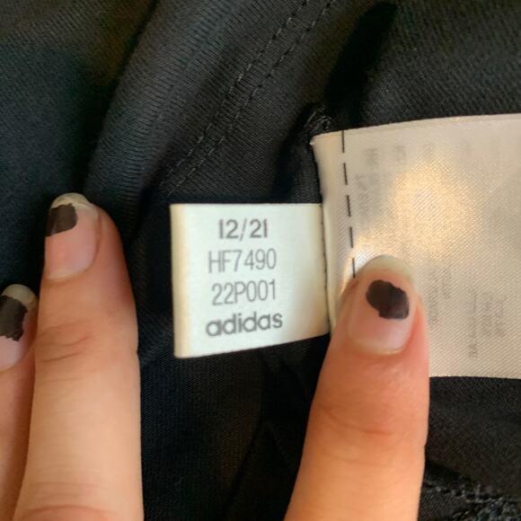 Adidas Tank Dress Womens M Medium Black Adicolor Essentials Racerback Mini - Picture 9 of 12